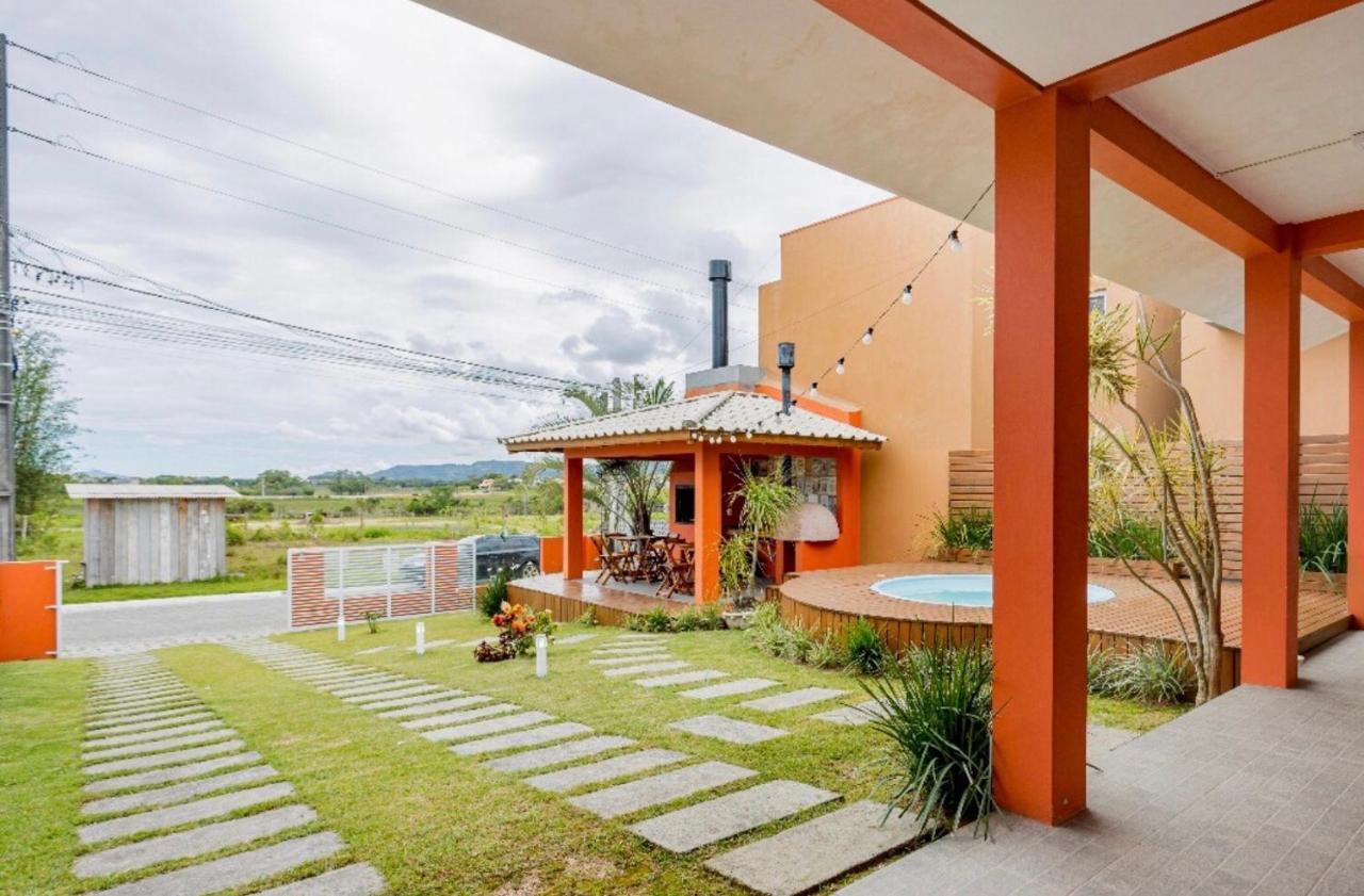 Casa Em Garopaba - Piscina - Forno Para Pizza - Ar Condicionado - 3 Quartos المظهر الخارجي الصورة